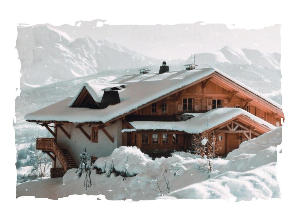 La Joubarbe Au Balcon Du Mont-Blanc Villa Sallanches Exterior photo