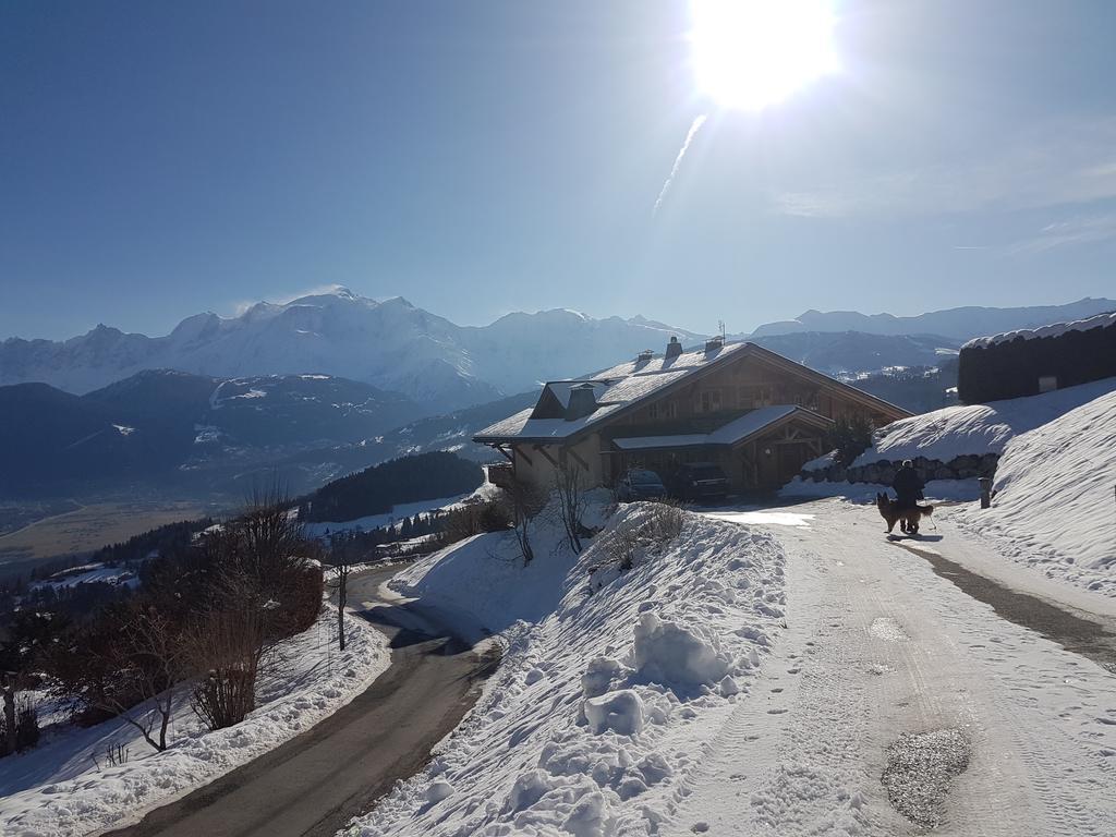 La Joubarbe Au Balcon Du Mont-Blanc Villa Sallanches Exterior photo