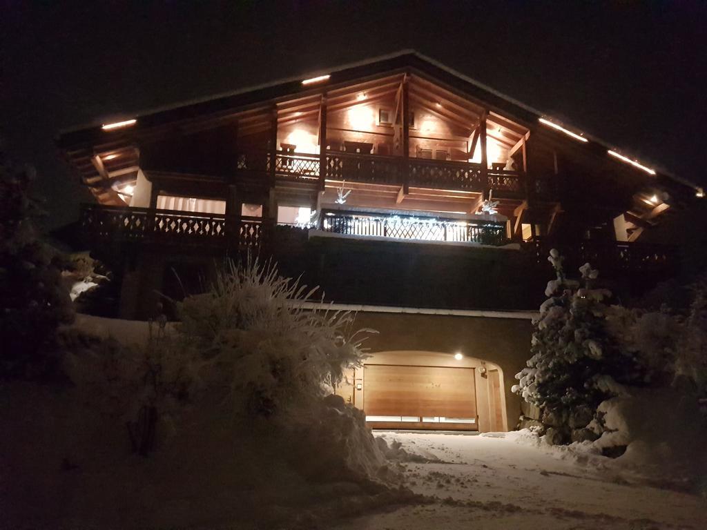 La Joubarbe Au Balcon Du Mont-Blanc Villa Sallanches Exterior photo